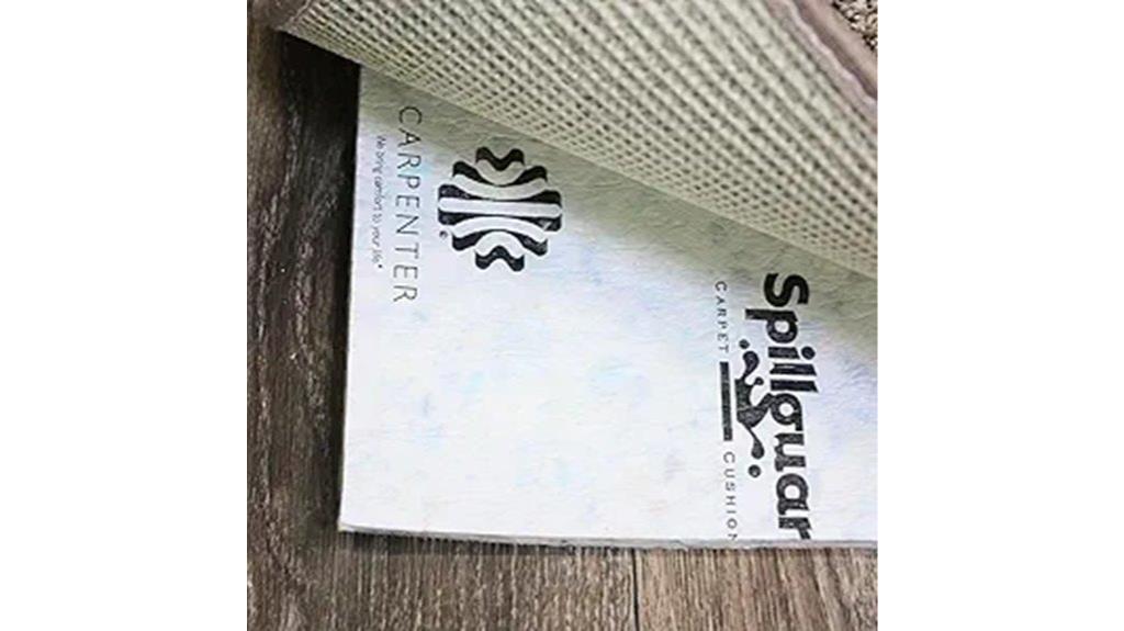 memory foam rug pad