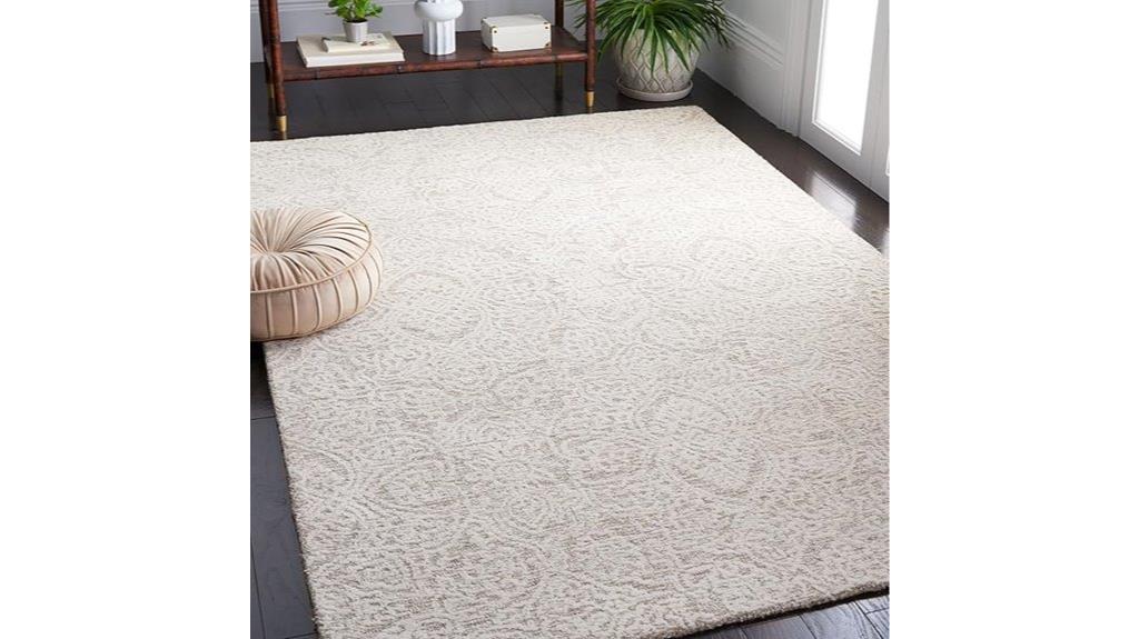 metro wool rug size