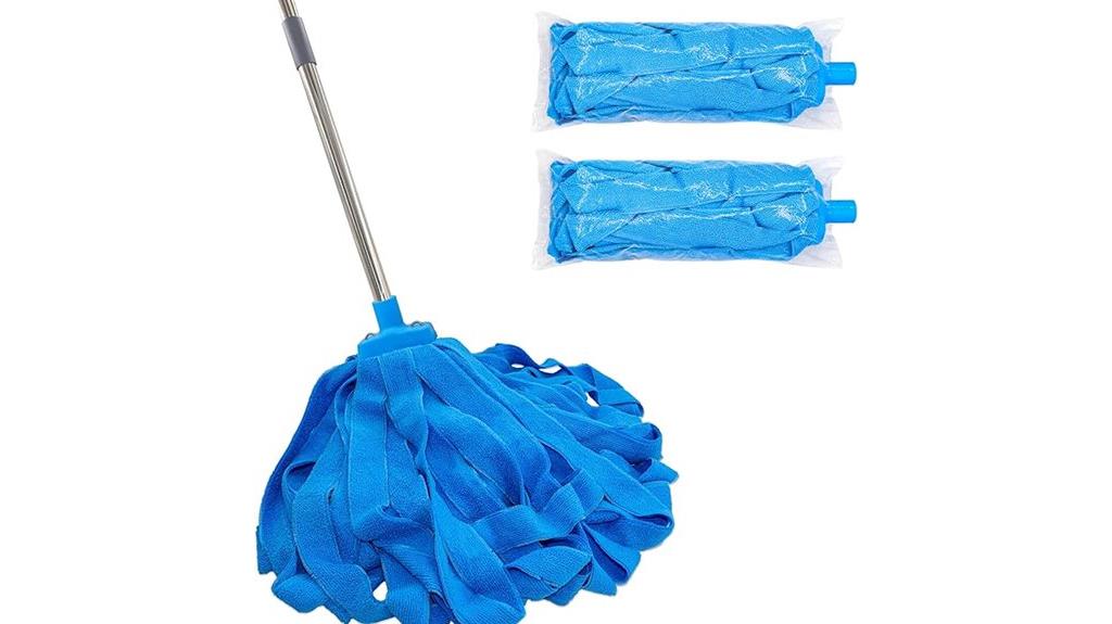 microfiber mop with steel
