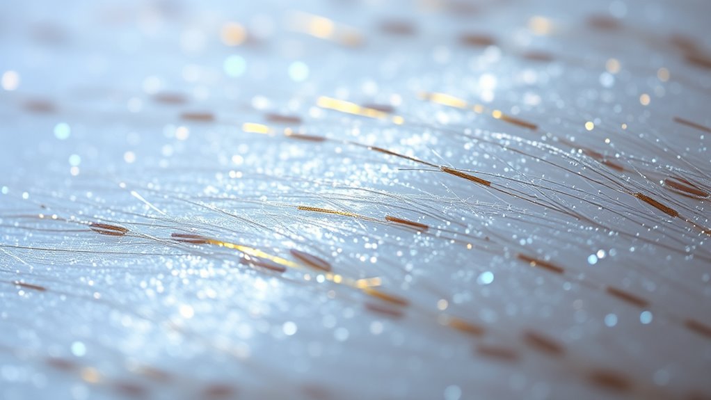 microfibril light reflection interference