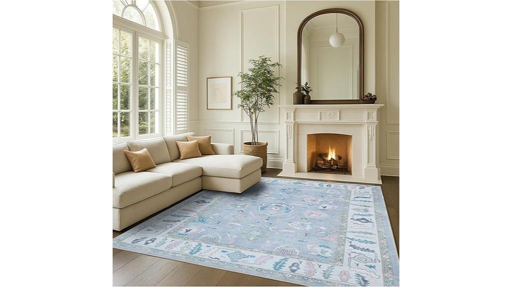modern 6x9 oushak rug