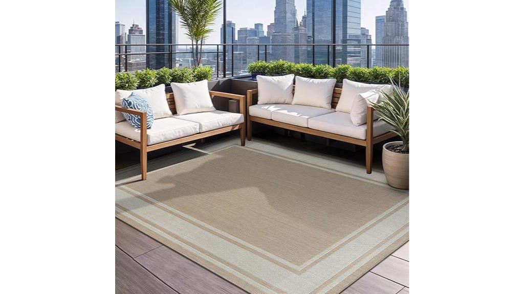 modern 6x9 outdoor rug
