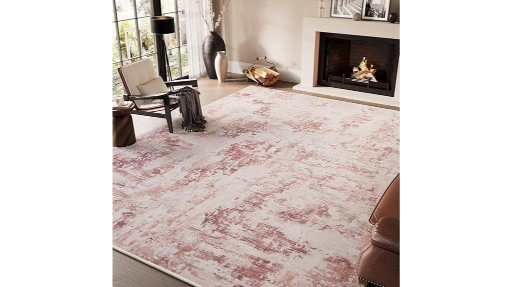 modern abstract living room rug