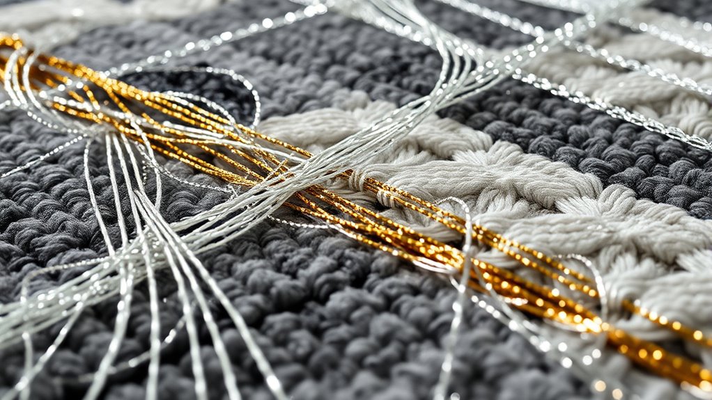 modern cultural metallic accents