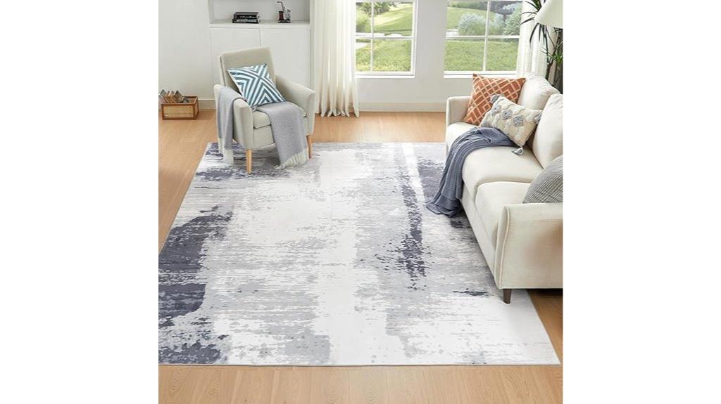 modern washable rug