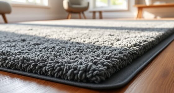 moisture resistant rug pad options