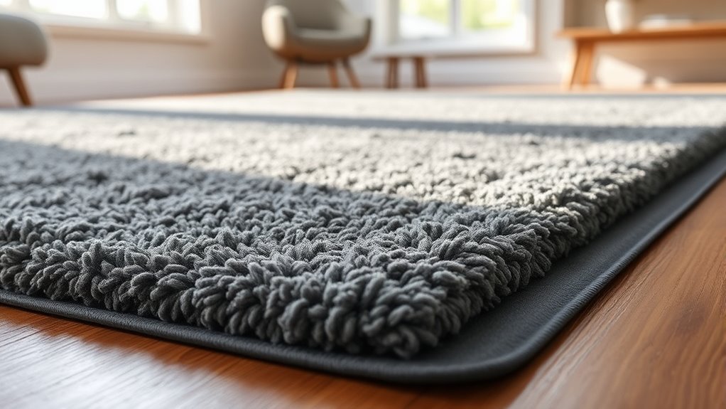 moisture resistant rug pad options
