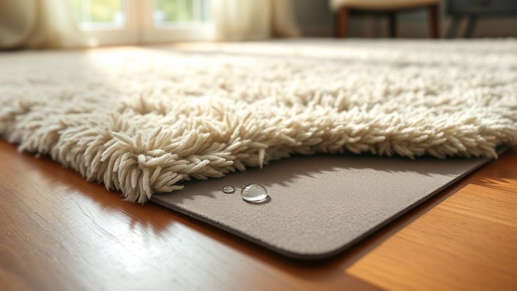 mold resistant rug pad efficacy