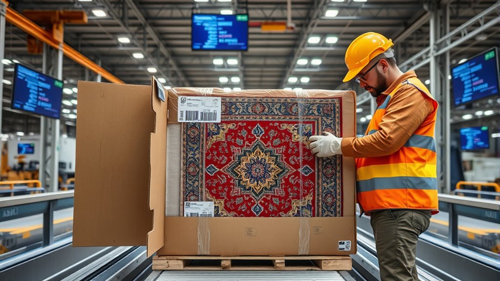 monitor shipment and communicate