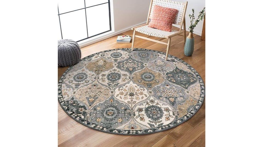 moroccan trellis washable rug