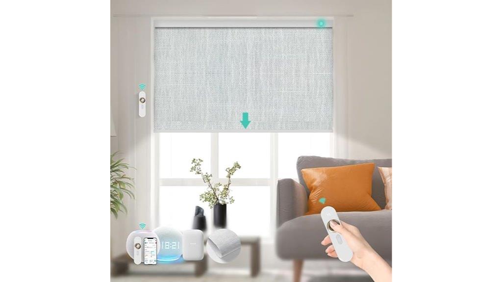 motorized remote controlled blinds