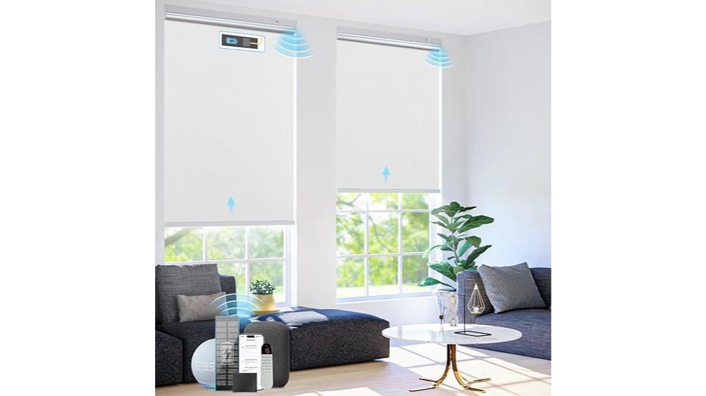 motorized remote roller blinds