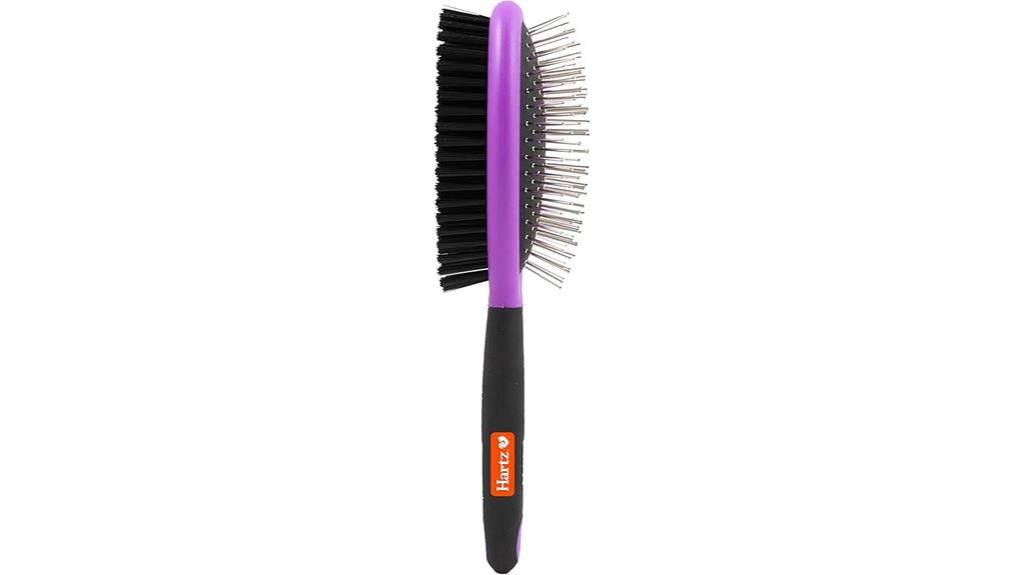 multi colored dog grooming brush