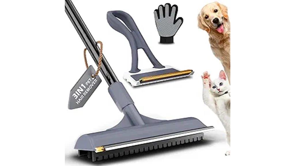 multi purpose pet hair rake
