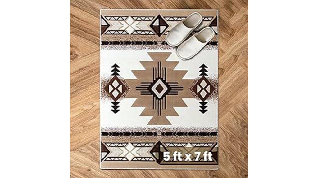 native american rug 5x7