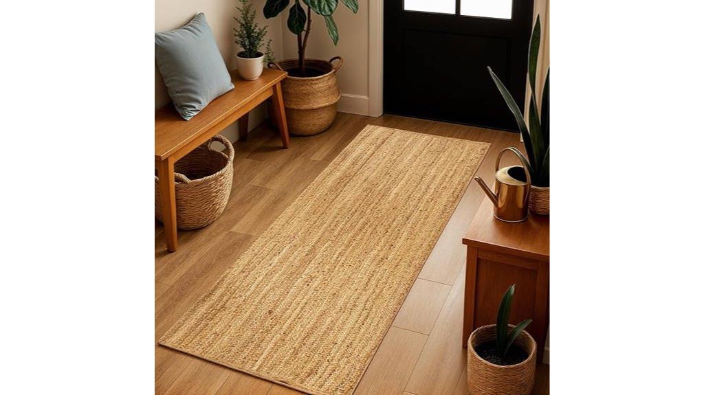 natural 2x6 eco rug