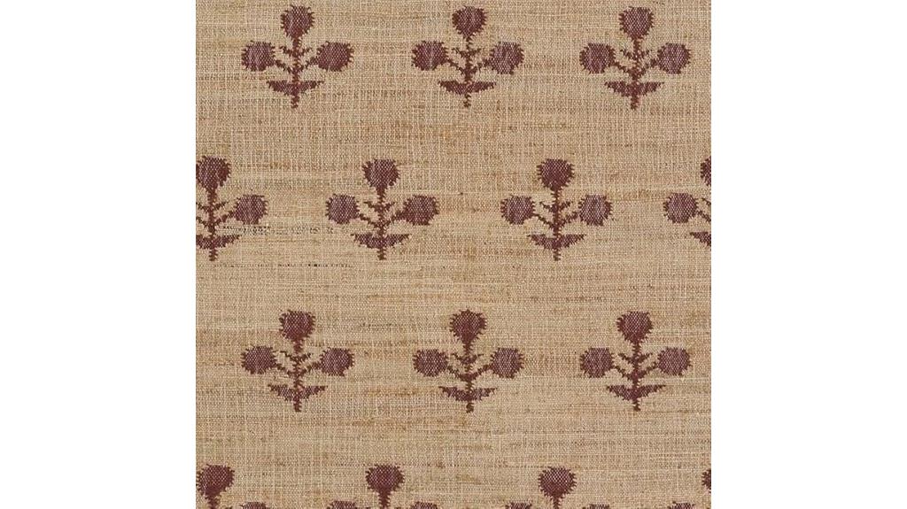 natural brown jute rug