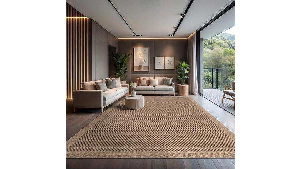 natural indoor outdoor rug