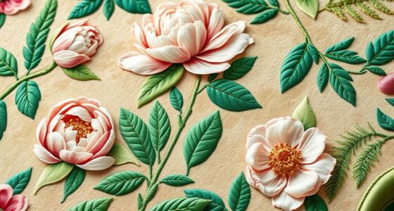 nature inspired botanical silk carpets