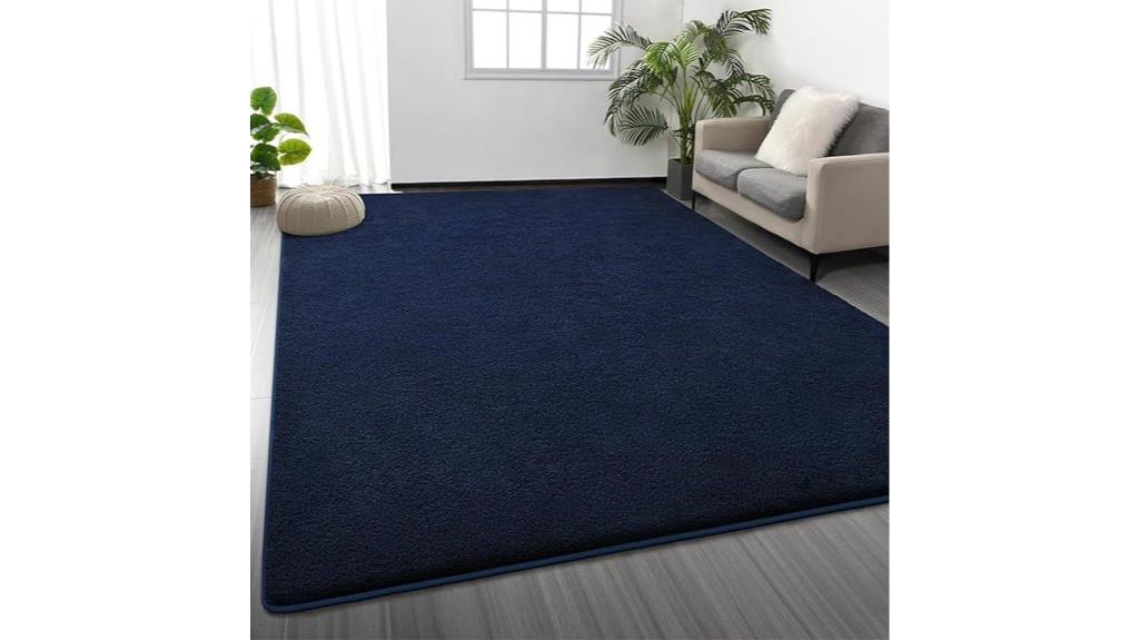 navy blue 5x8 rug