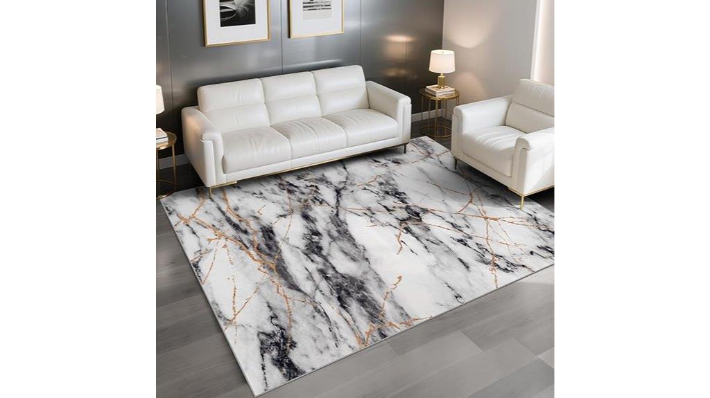 non slip 5x7 area rug