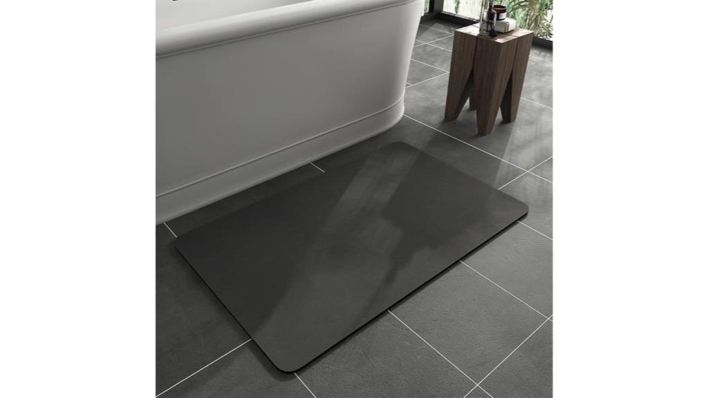 non slip absorbent bath rug