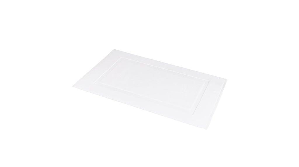 non slip cotton bath mat