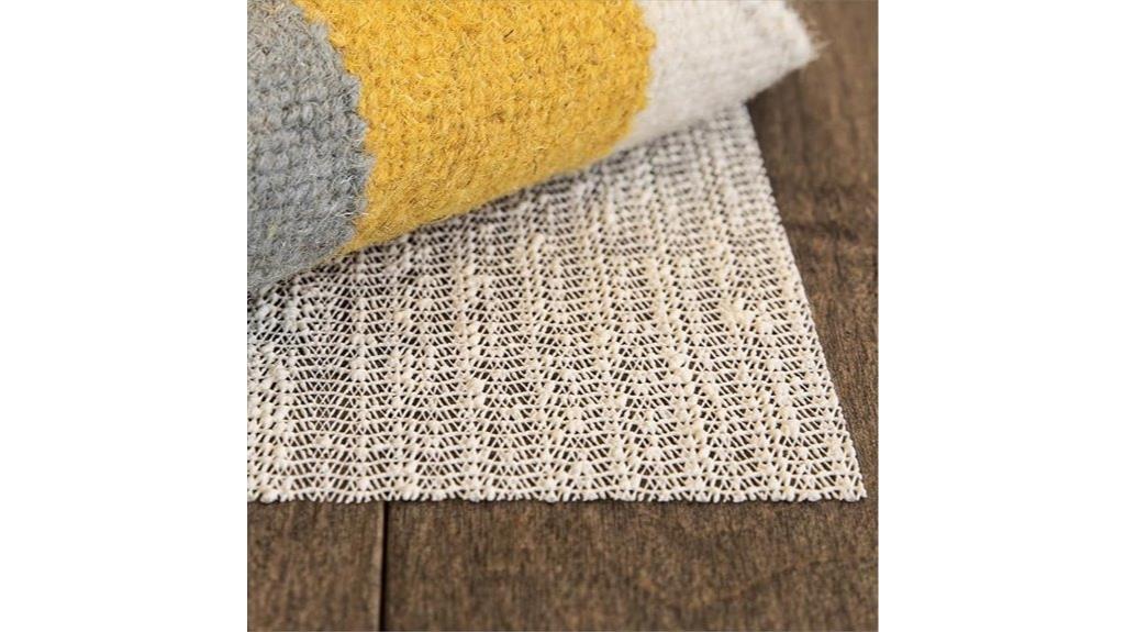 non slip hardwood rug pad