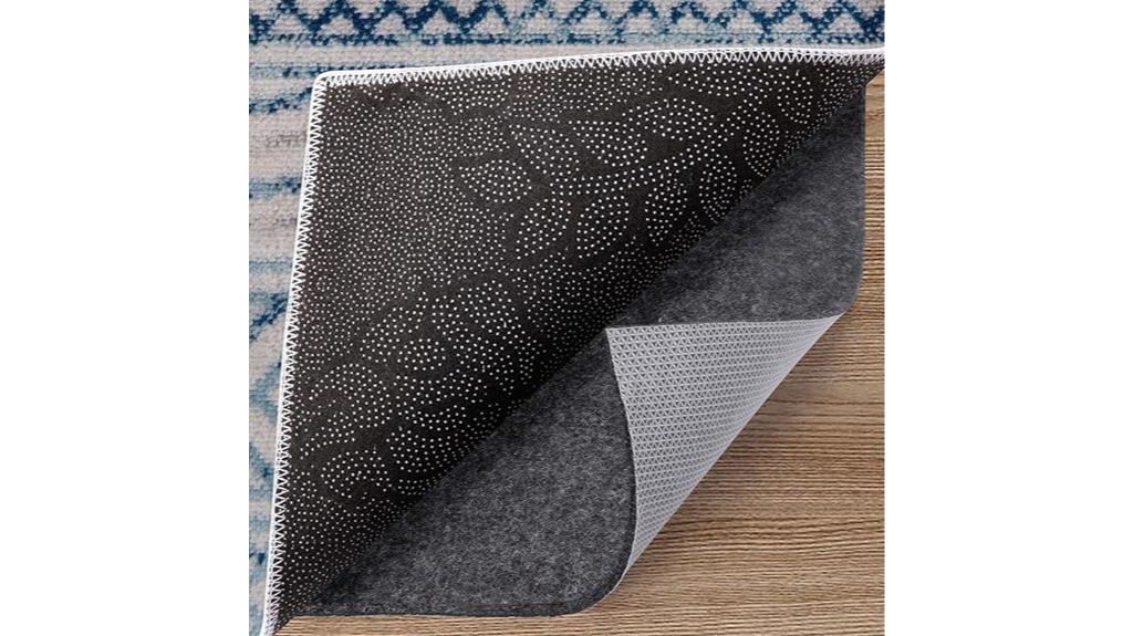 non slip rug pad 3x5
