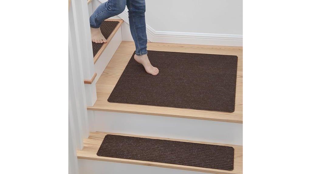 non slip stair landing rug