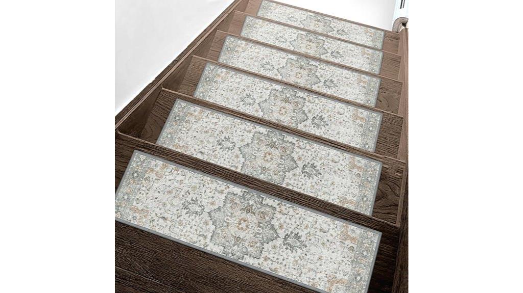 non slip stair tread set