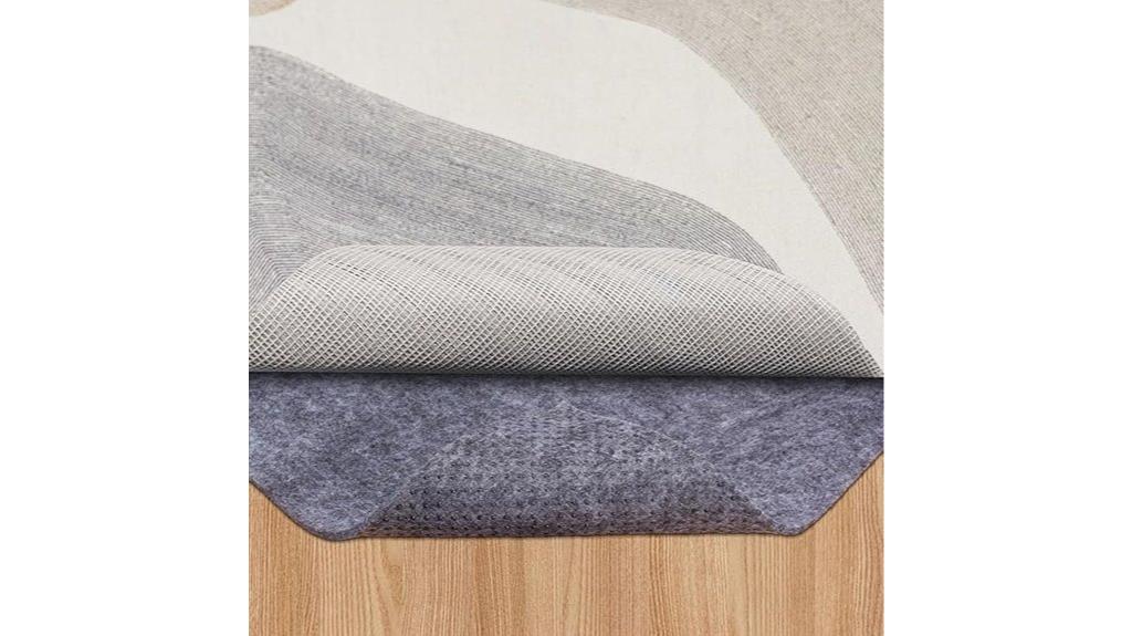 non slip thick felt padding