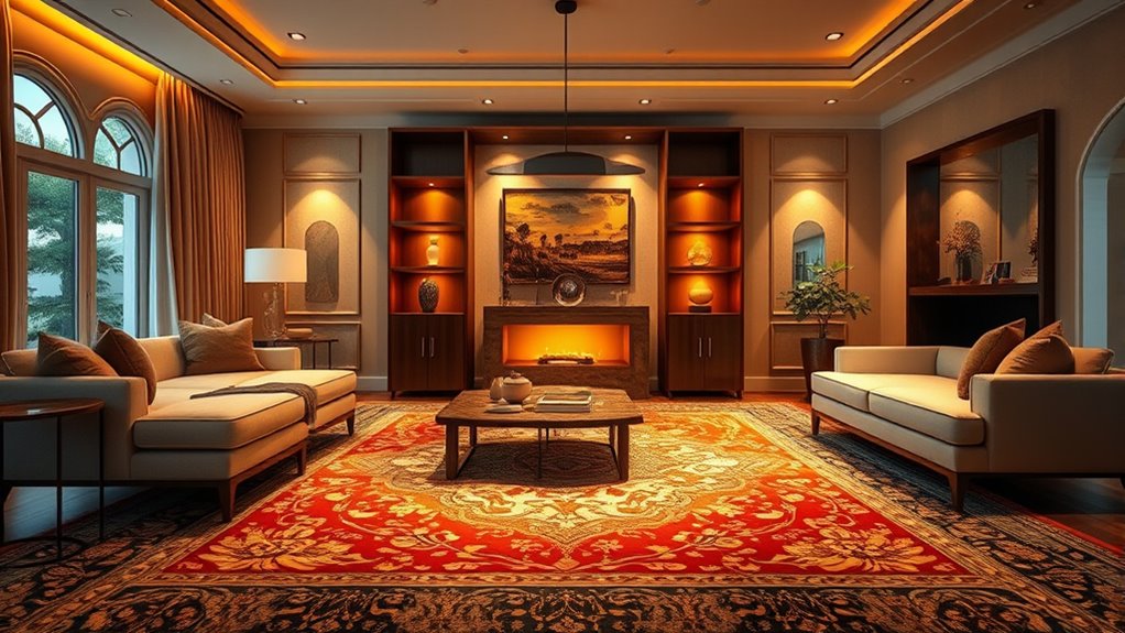 optimal rug lighting tips