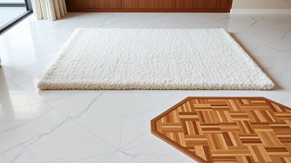 optimal rug size and shape