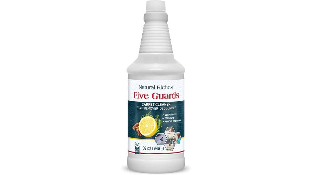 organic carpet cleaning solution