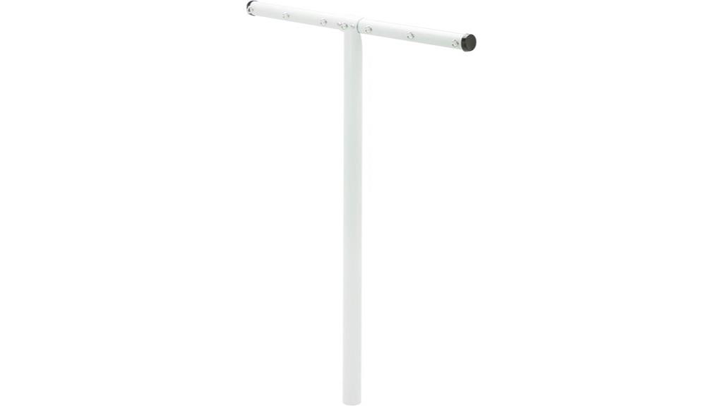 outdoor clothes drying pole