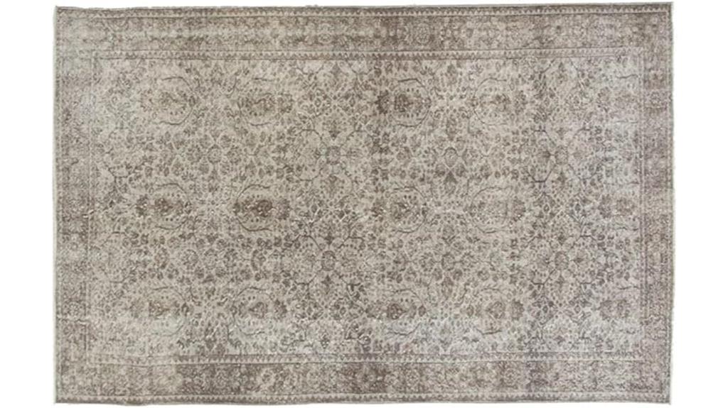 overdyed wool rug dimensions