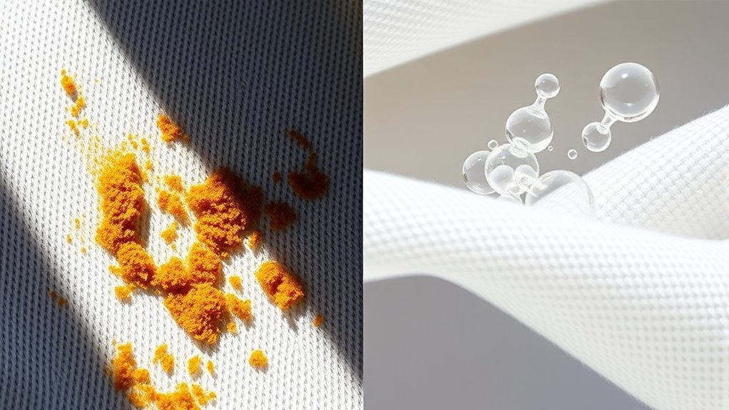 oxidizes protein stains effectively