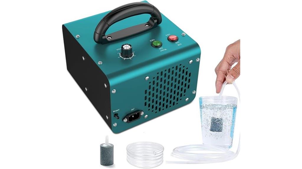 ozone air water modes