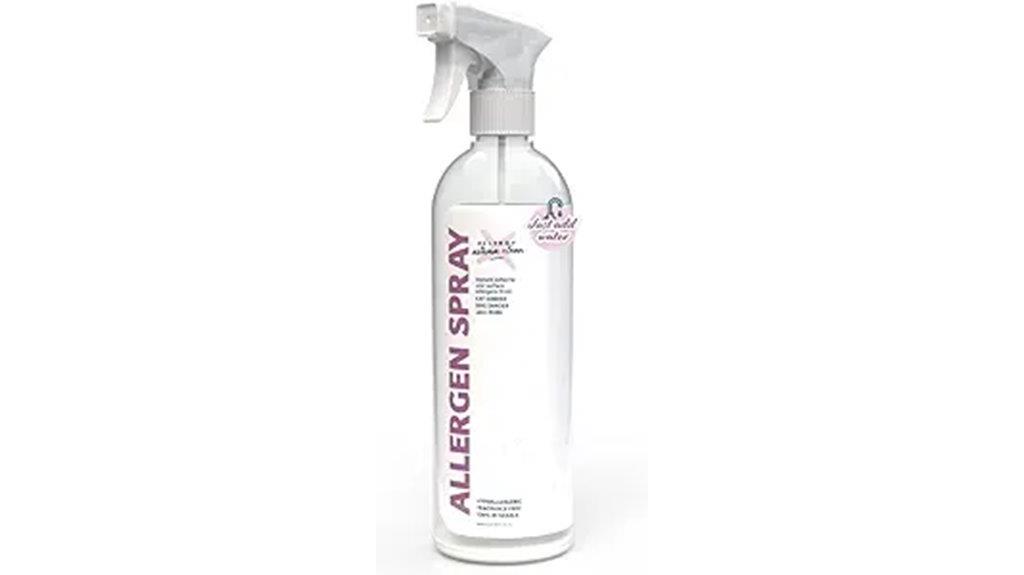 pet and dust allergens spray