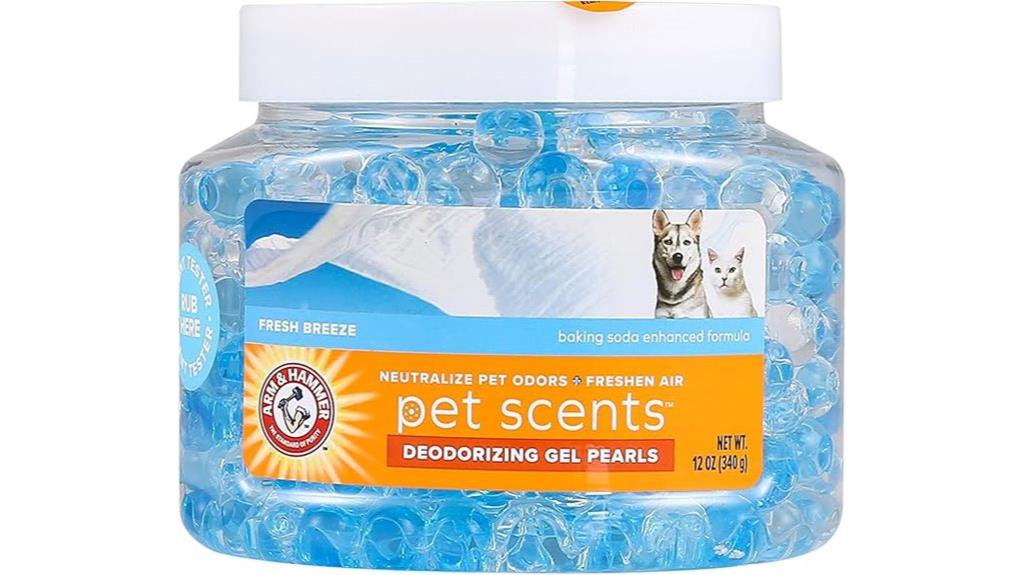 pet odor eliminating gel
