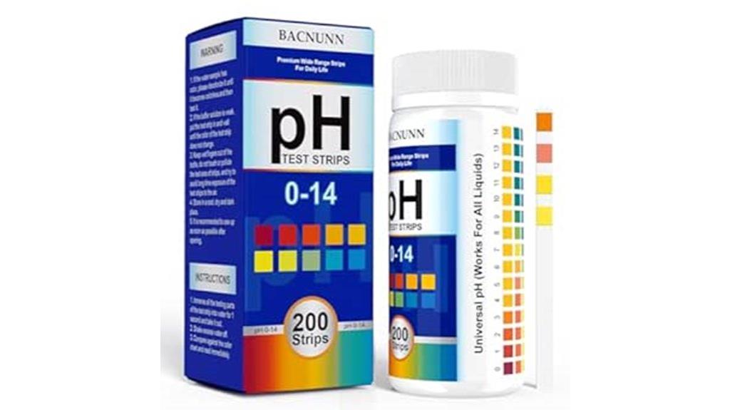 ph test strips 200 pack