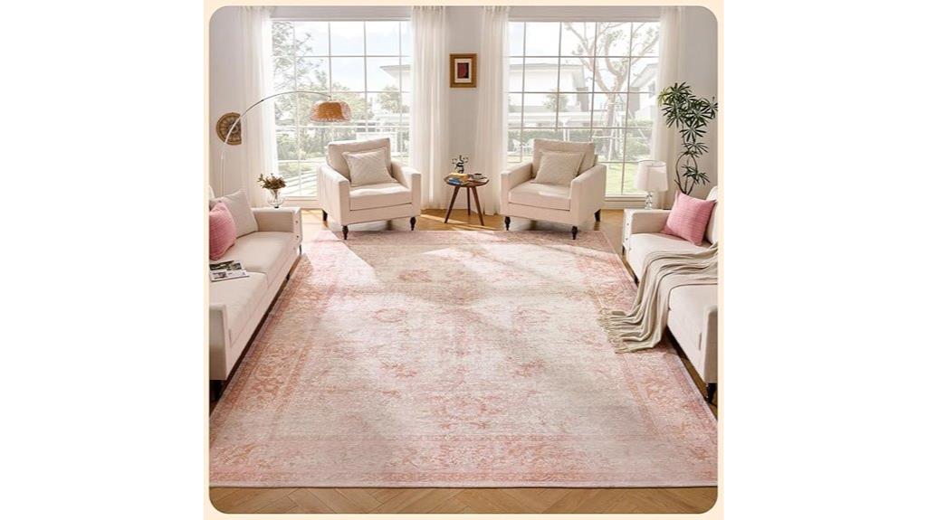 pink 10x14 area rug