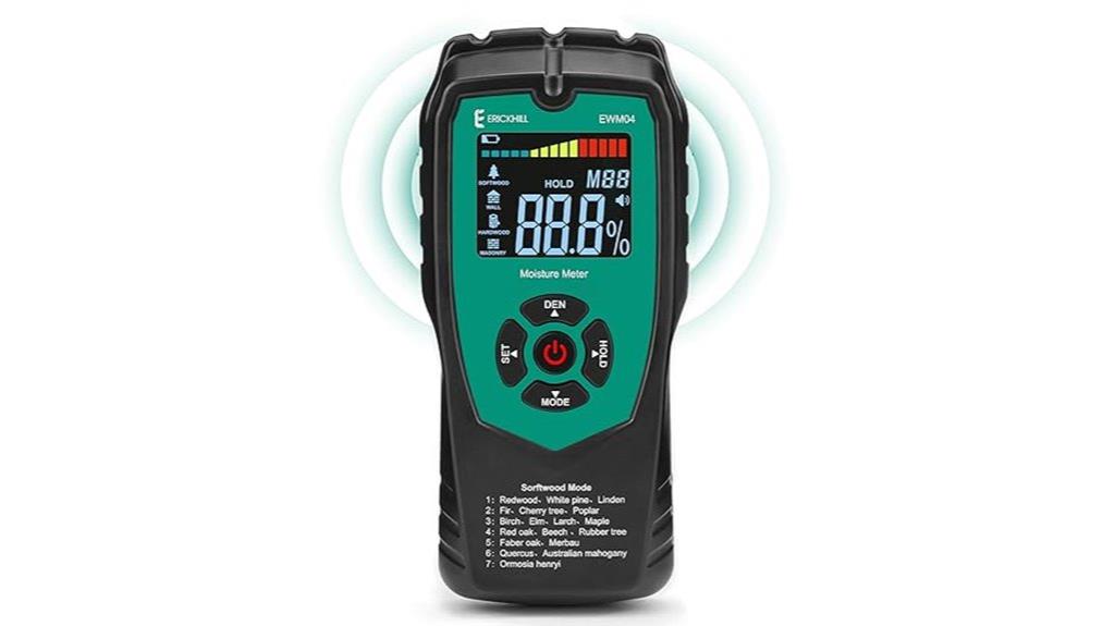 pinless moisture measurement device