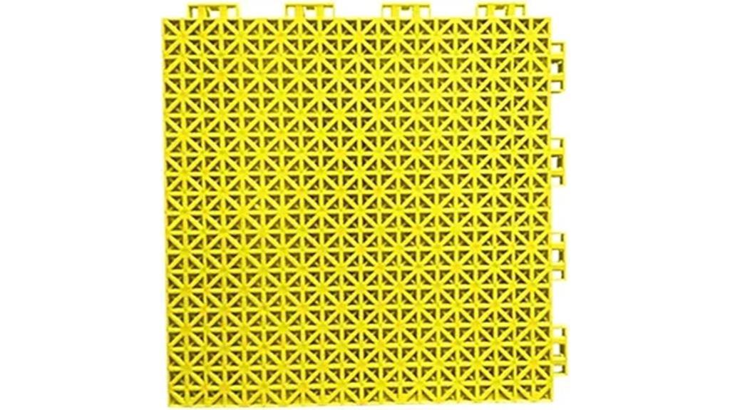 plastic interlocking drainage tiles