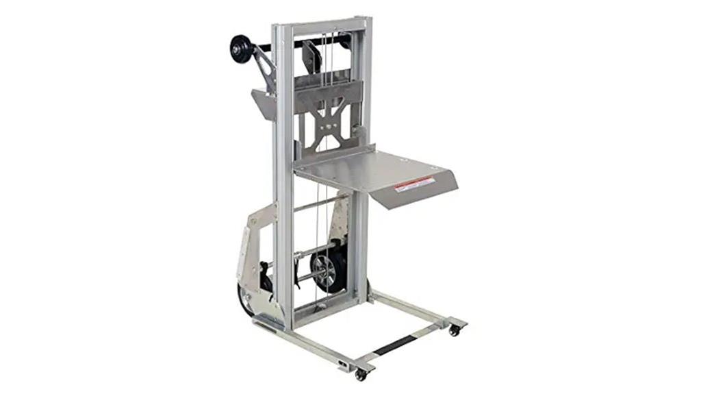 portable aluminum load lifter