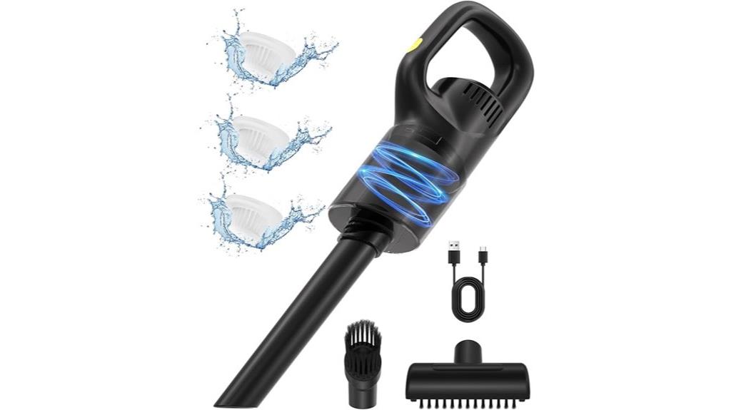 portable battery powered vacuum