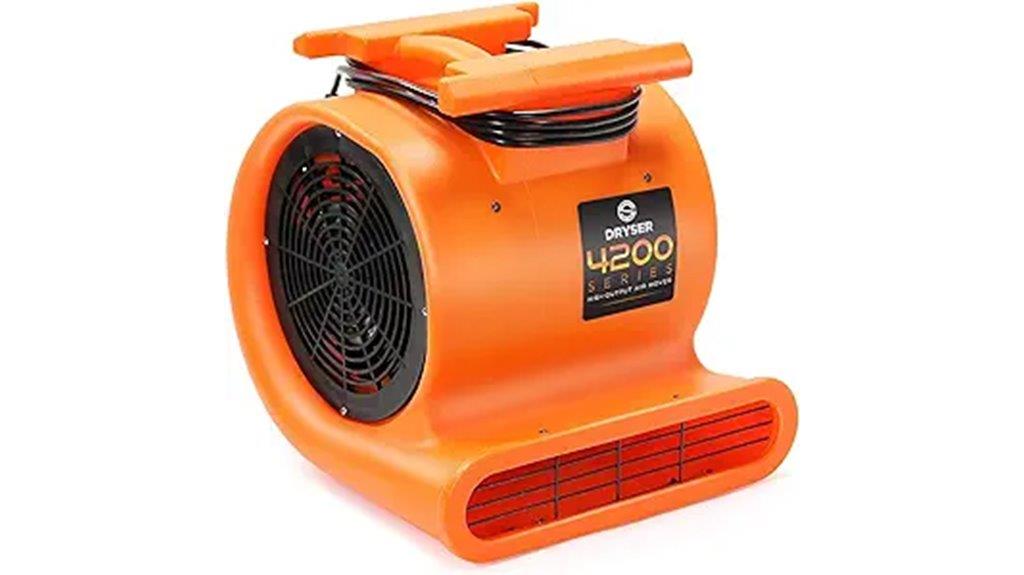portable carpet drying equipment