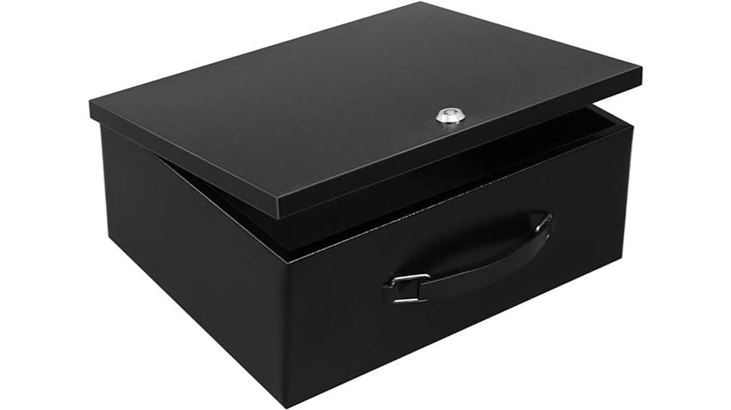 portable metal safe lock