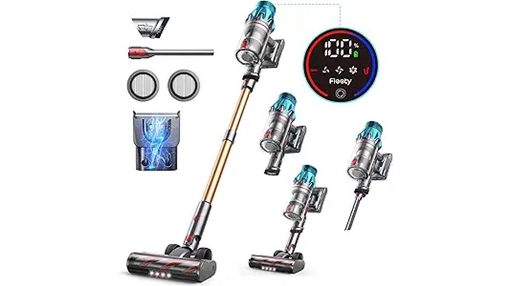 powerful cordless vacuum cleaner